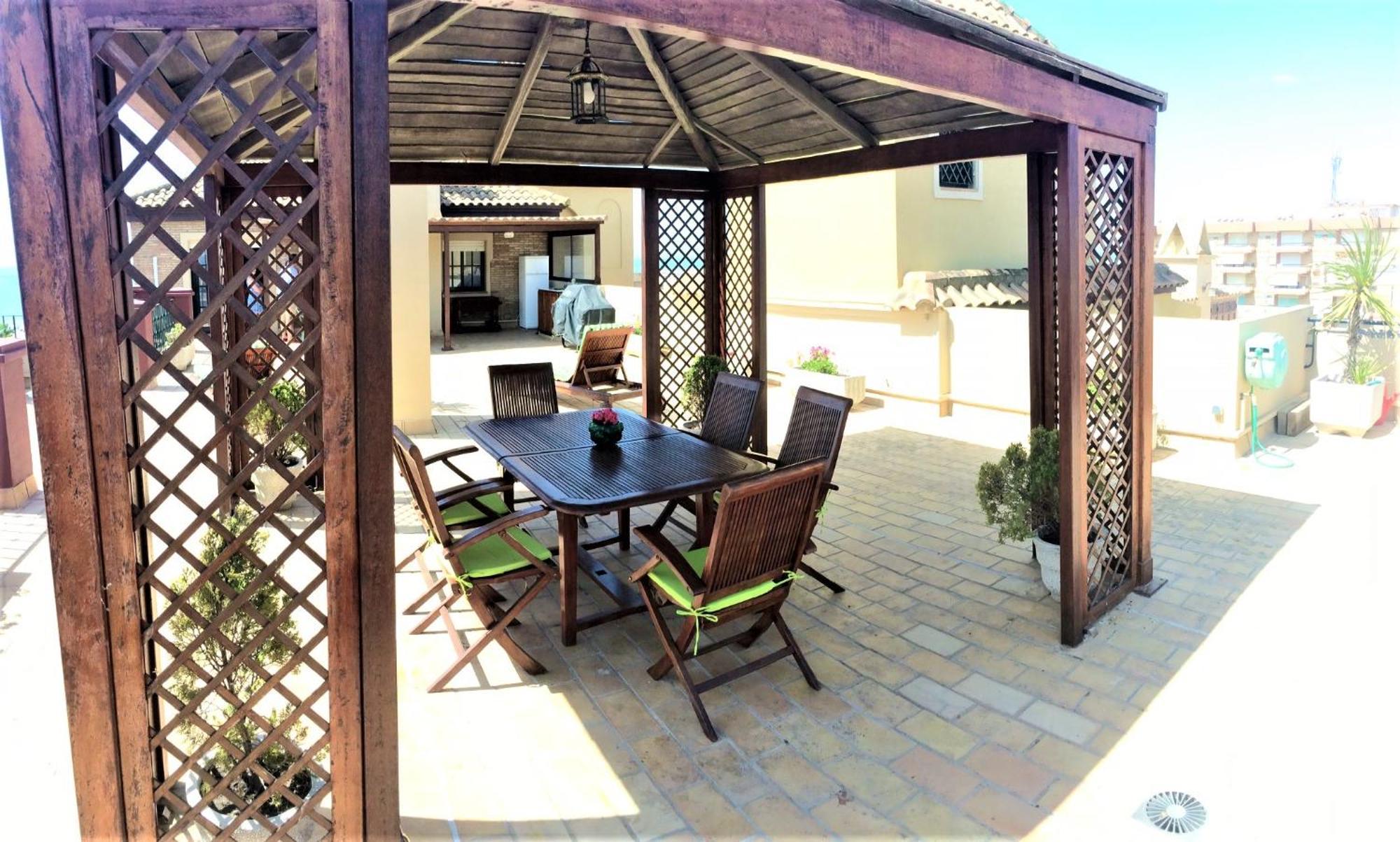 Alcaudon Apartment Isla Canela Bagian luar foto