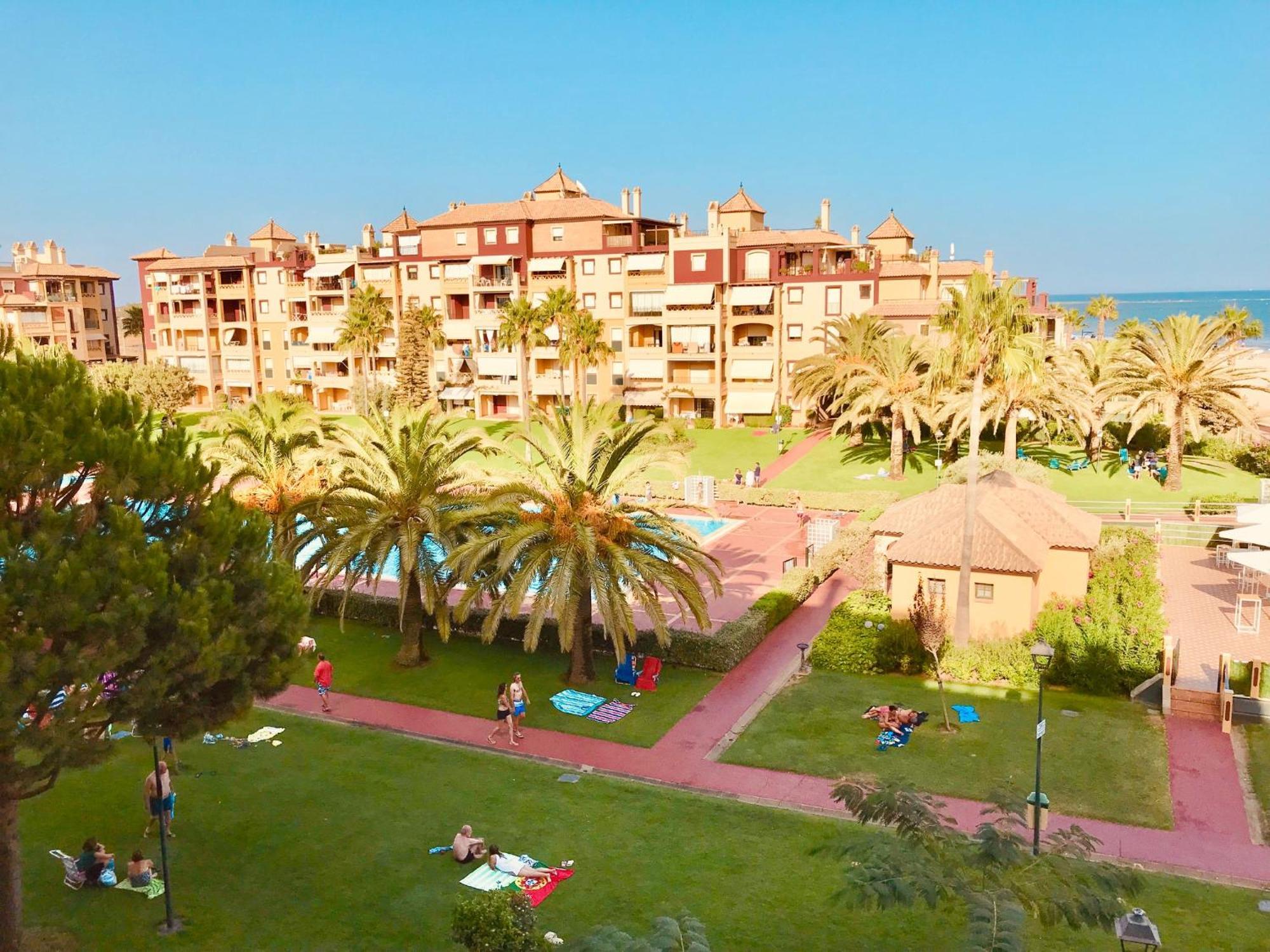 Alcaudon Apartment Isla Canela Bagian luar foto