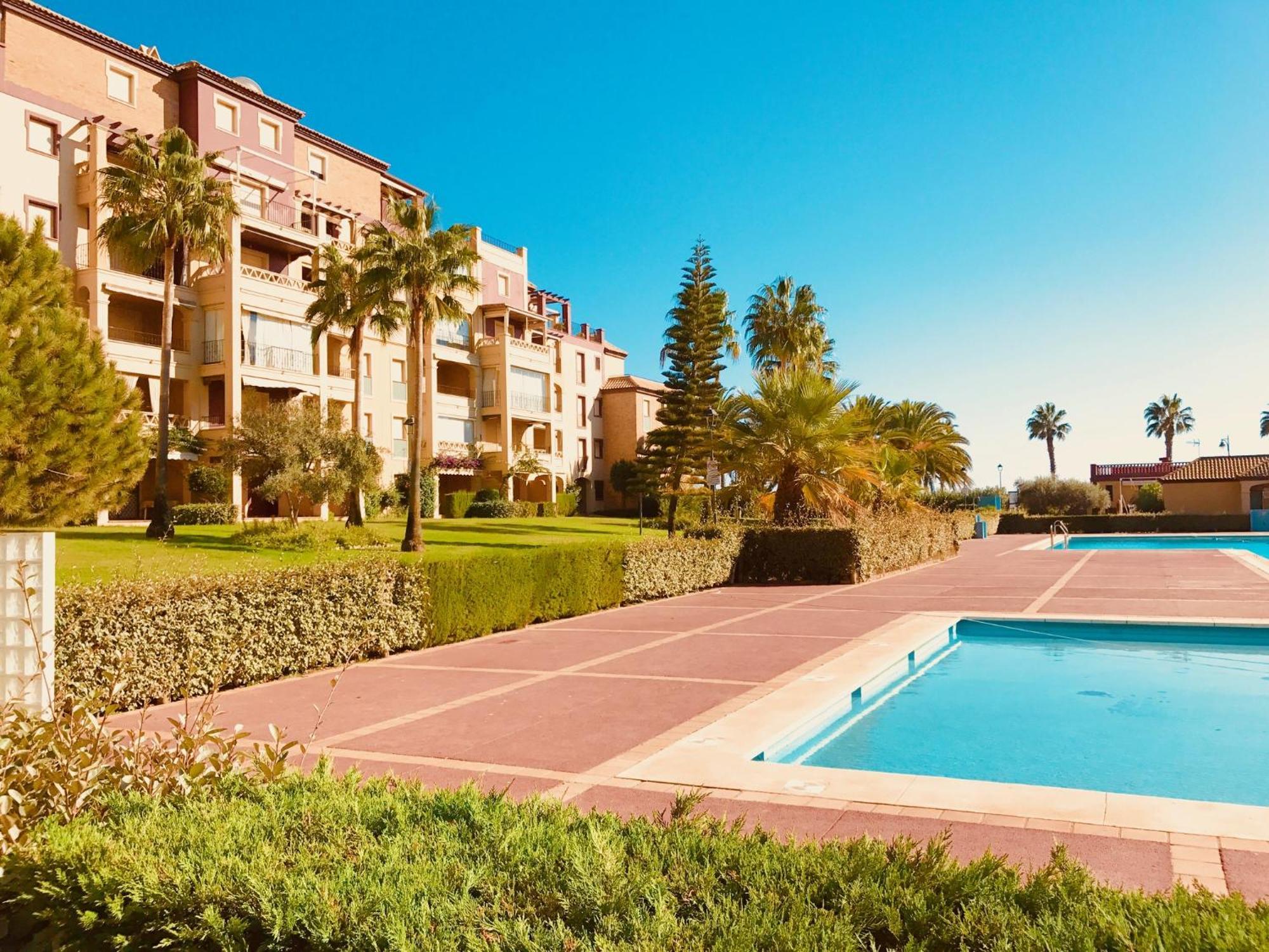 Alcaudon Apartment Isla Canela Bagian luar foto